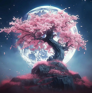 Diamond Painting Rosa Baum